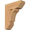 Ekena Millwork Legacy Slat Smooth Bracket, Western Red Cedar, 5 1/2"W x 18"D x 22"H BKT06X18X22LEC06SWR - alternate 1